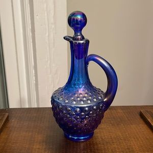 Carnival-Hobnail, Gibson glass cruet